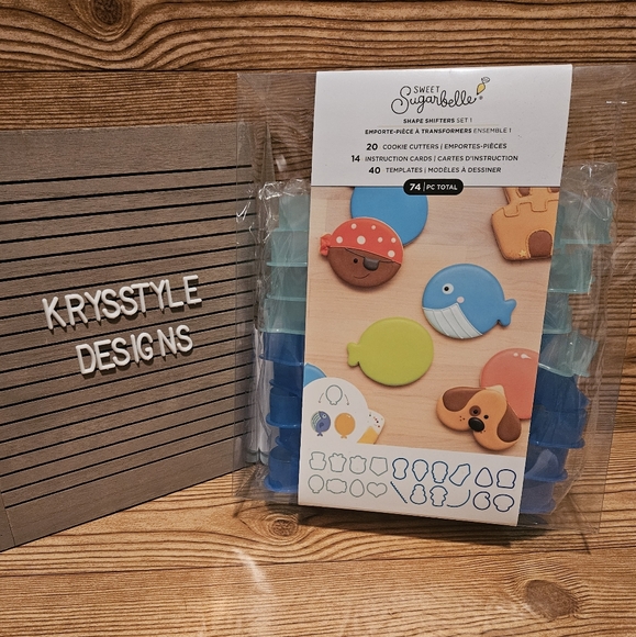 American Crafts Other - Sweet Sugarbelle Cookie Cutter Set Shape Shifters NIB